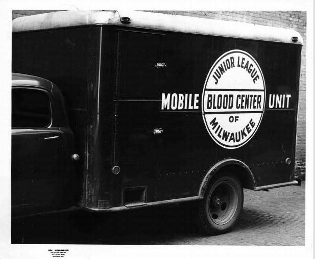 JLM founded the Blood Center in Milwaukee